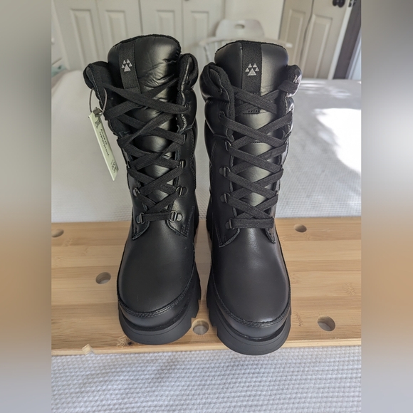 Cougar Verona Waterproof Winter Black Puffer Boots Size 8. - Picture 2 of 6